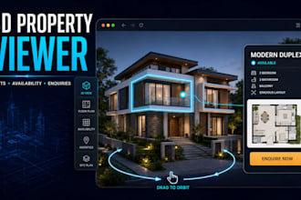 build an interactive 3d property viewer and apartment selector using threejs