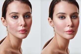 retouch photographic portraits, modify the image, beautify the face