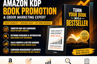 do book promotion and ebook marketing using amazon kindle KDP ads