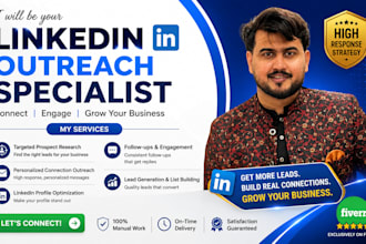 do linkedin outreach for you