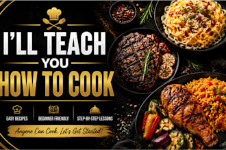 teach you how to cook a fabulous meal
