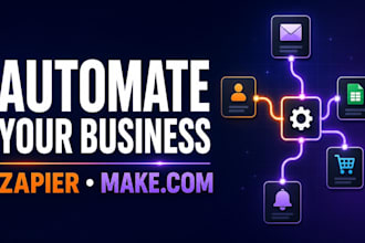 create zapier and make workflow automations