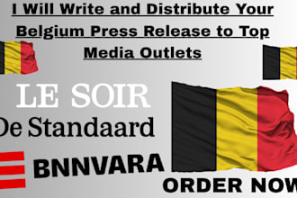 write and distribute your belgium press release to top belgium media outlets