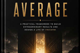 design a professional premium minimalist ebook cover