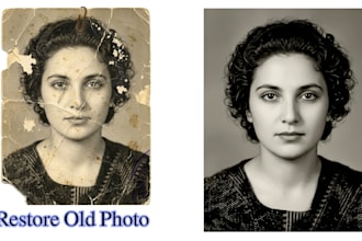 do  restore old photos, photo restoration, colorize photos