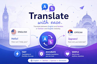 professionally translate english to serbian