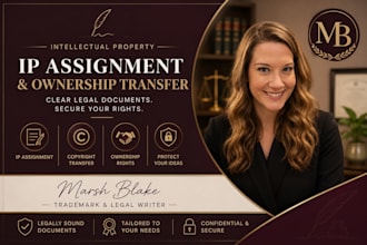 draft ip assignment, intellectual property, ownership transfer, copyright