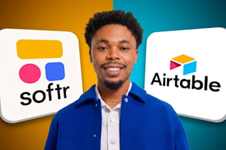 setup airtable automation, airtable database, airtable crm softr web app expert