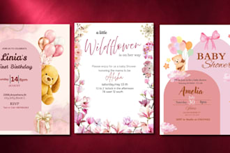 design luxury wedding and party invitation card