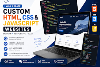 create a responsive HTML CSS website
