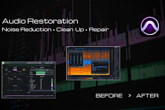 restore and clean your audio recordings