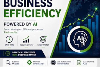 create a business efficiency report with ai recommendations
