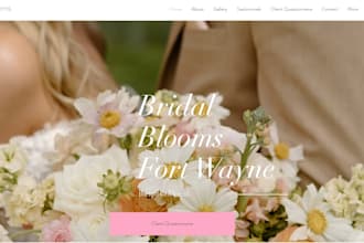 design event planner website, wedding website, event management website