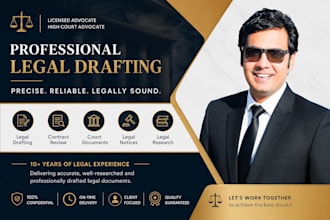 draft, review and edit professional legal documents and contract