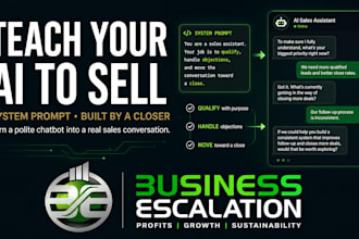 write the system prompt and sales knowledge base for your ai agent