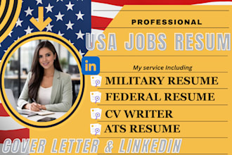 write job winning ats CV for USA jobs, military to civilian and visa applicants