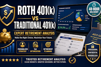 analyze roth 401k vs traditional 401k and optimize your retirement plan