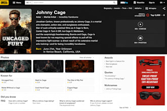 set up and optimize your imdb page professionally