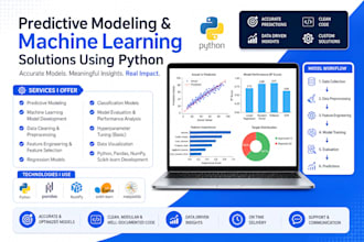 build predictive modeling and machine learning models using python