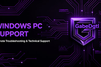 troubleshoot and fix your windows PC remotely