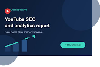 do youtube seo optimization and channel analytics report