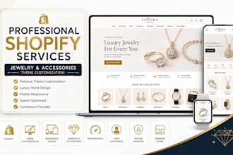 doo jewelry or accessories shopify store theme customization