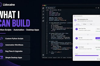 build a custom python script or automation tool