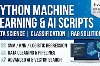 do python machine learning and ai scripts