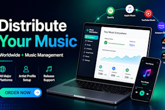 distribute your music to all platforms and be your music manager