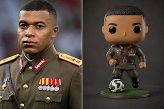 design a custom funko pop style 3d printable figure
