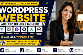 build kadence gutenberg spectra blocksy avada generatepress wpbakery acf