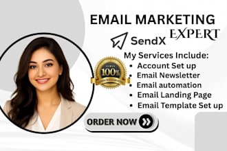 setup sendx drip email marketing automation sendx lead generation email funnel
