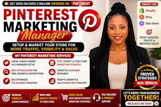 setup pinterest marketing ads manager for stan store etsy shop or shopify sales