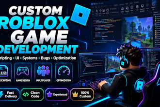 script roblox game, develop a custom roblox game in roblox game studio
