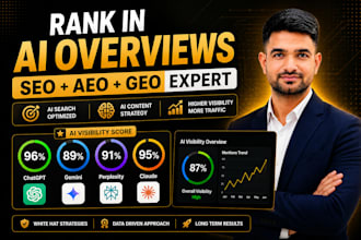 build ai search visibility score, rank website in chatgpt, gemini, aeo GEO SEO