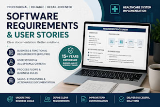 write software requirements and user stories