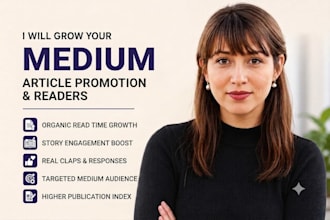provide organic medium content marketing and article distribution