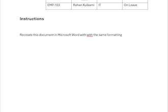 do fast and accurate copy typing in word