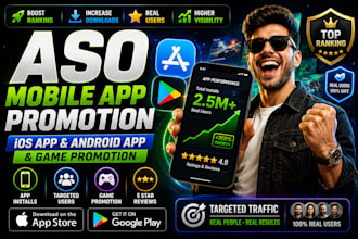 gain IOS app install app signup users app marketing game promotion app promotion
