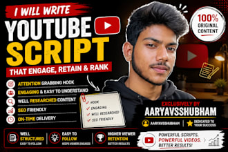 write viral youtube scripts for your channel