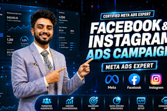 setup facebook ads and instagram ads campaign