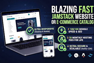 build a fast jamstack site with zero monthly fees