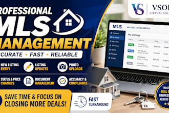 provide professional mls listing management for realtors