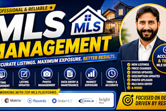 provide professional mls listing management for realtors