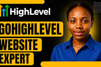 gohighlevel website design gohighlevel landing page go highlevel sales funnel