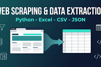 scrape and organize data from any website