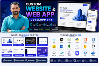 develop ai powered websites, apps and ai voice agents