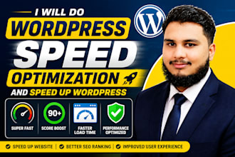do wordpress speed optimization and speed up wordpress