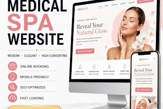 medical website, healthcare website, medical spa website, aesthetics website
