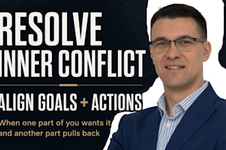 help you gain clarity by resolving inner conflict with mindset coaching